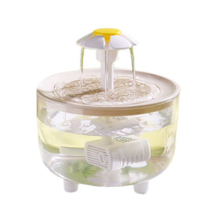 Petal Fountain ¦ Filtered Flowing Water Bowl for Cats & Dogs (2L)
