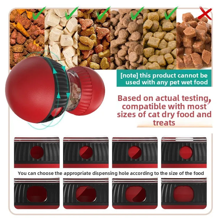 Treat Tumbler ¦ Wobbling Treat-Dispensing Cat Toy