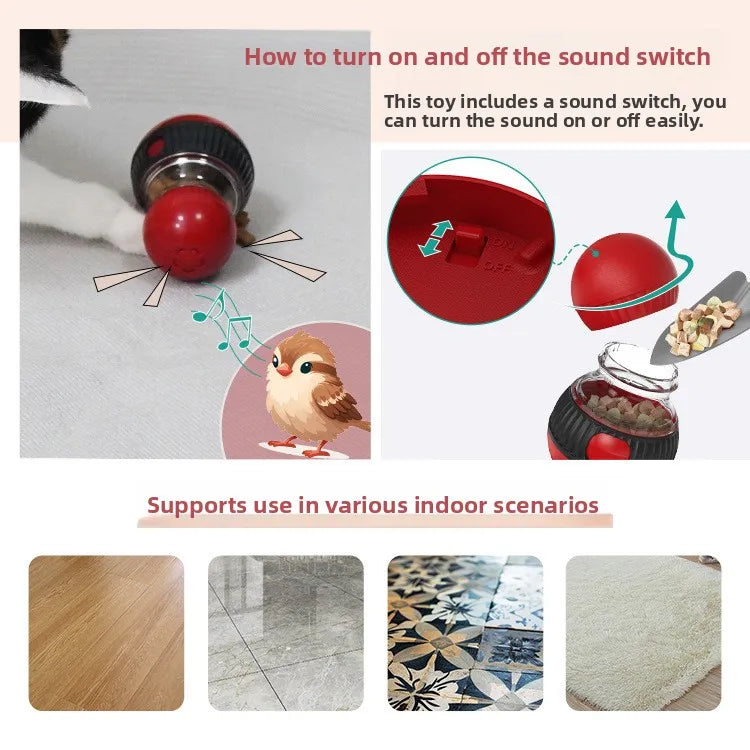 Treat Tumbler ¦ Wobbling Treat-Dispensing Cat Toy